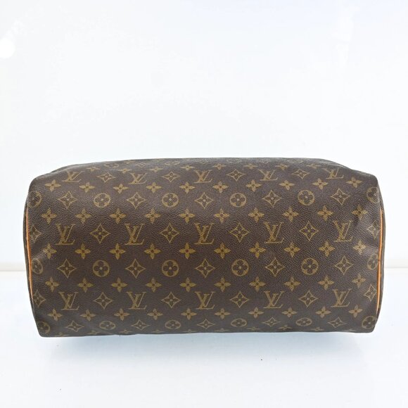 AUTHENTIC LOUIS VUITTON Monogram Speedy 40 Hand Bag bsj630-112925 - Picture 10 of 16